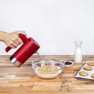 Kalorik® Cordless Electric Hand Mixer with Hook Attachment K10A 2