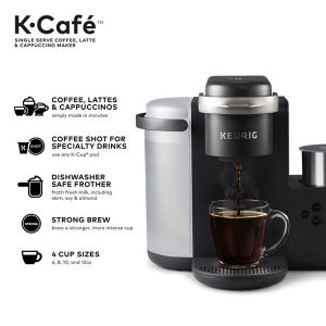 Keurig K Cafe Single Serve K Cup Coffee Maker K26E 3
