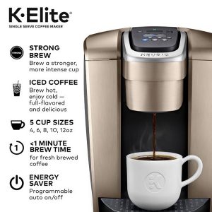 Keurig K Elite Single Serve K Cup Pod Coffee Maker K25X 2