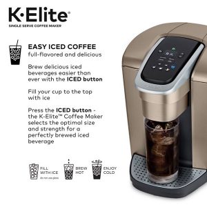 Keurig K Elite Single Serve K Cup Pod Coffee Maker K25X 3