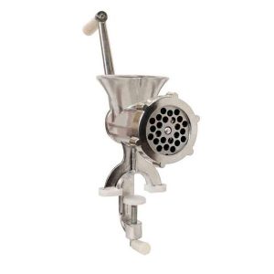 LEM #10 Aluminum Clamp-On Manual Meat Grinder A4Y