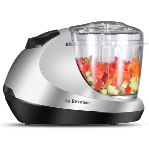 La Reveuse Electric Mini Food Chopper, Vegetable Fruit Cutter L5A 7 La Reveuse Electric Mini Food Chopper Vegetable Fruit Cutter L5A 3