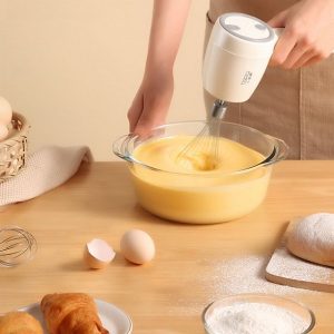 Lixada LOTOR Wireless Electric Hand Mixer 5 Speed Kitchen Handheld L10U 4