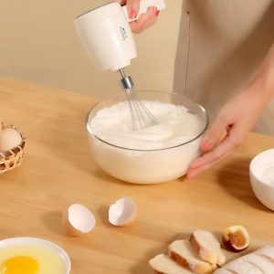 Lixada LOTOR Wireless Electric Hand Mixer 5 Speed Kitchen Handheld L10U 5