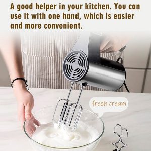 MABOTO Hand Mixer Electric 251W Multi speed Hand Mixer M10U 5