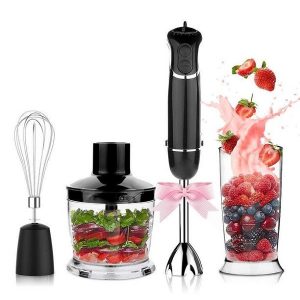 MDHAND 4 in 1 Immersion Blender with Milk Frother Hand Mixer M12U 5 1