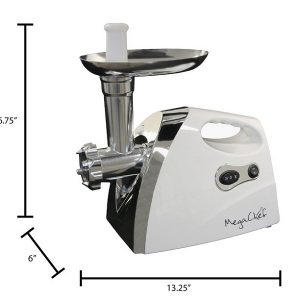 MegaChef 1200 Watt Powerful Automatic Meat Grinder M4Y 2