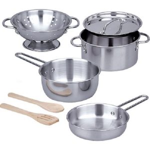 Melissa & Doug Let's Play House! Pots & Pans Set M17X