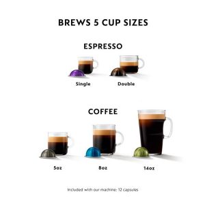 Nespresso by DeLonghi VertuoPlus Black N26H 2
