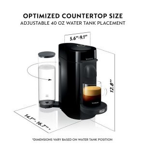 Nespresso by DeLonghi VertuoPlus Black N26H 4