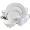 Noble Court 16 Piece Dinnerware Set White 1