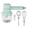 Nokstar 2 in 1 Wireless Electric Hand Mixer Rechargeable Mini Hand N12O 1