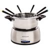 Nostalgia FPS200 6 Cup Stainless Steel Electric Fondue Pot N7A 1