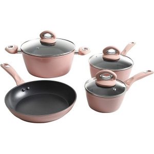 Oster Cookware Set 12 Piece Dusty Rose O15T 2