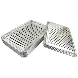 Pactogo 16 x 11 Aluminum Foil BBQ Gourmet Grill Topper Pan P8L 3