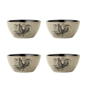 Pfaltzgraff Homespun Stoneware Rooster 16 piece Dinnerware 4