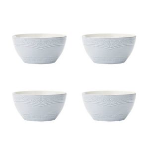 Pfaltzgraff Seraphina Blue Stoneware 16 piece Dinnerware Set 2