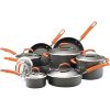 Rachael Ray 14 Pieces Hard Anodized Nonstick Pots and Pans R15S 1