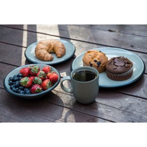 Red Vanilla HN400 016 Vanilla Hampshire Grey Dinner Set44 16 Piece 2