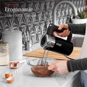 Russell Hobbs Retro Style Hand Mixer 4 Speeds Turbo Boost R10A 6