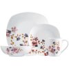 Safdie Co. 16 Piece Dinnerware Set White Bloom 1