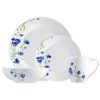 Safdie Co. 16 Piece Dinnerware Set White Garden 1