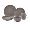 Sophia 20 Piece Dinnerware Set Stoneware Service for 4 Grey 1