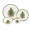 Spode Christmas Tree 4 Piece Dinnerware Place Setting Service for 1