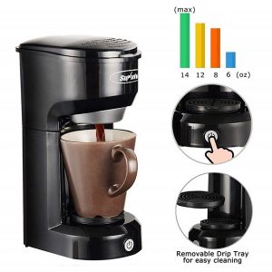 Superjoe Single Serve Coffee Maker Brewer S25C 3