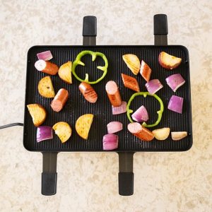 Swissmar Classic Raclette Grill Black Non Stick Reversible S7E 2