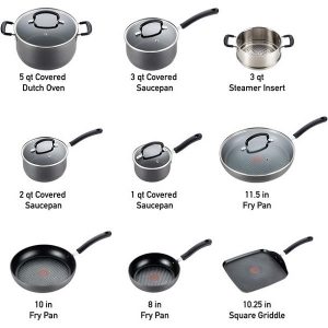 T fal E765SE Ultimate Hard Anodized Scratch Resistant Titanium T15A 2