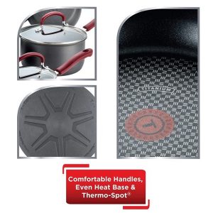 T fall Ultimate Hard Anodized Dishwasher Safe Nonstick Cookware T16U 3