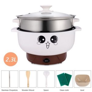TOPCHANCES Multi Function Electric Skillet Wok Electric T7R 4