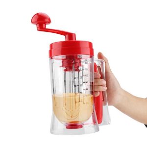 Tebru Cupcake Batter MixerBatter MixerHand held Manual Pancake T10W 2
