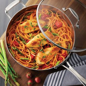 Tramontina 12 Piece Tri Ply Clad Stainless Steel Cookware Set T15U 4