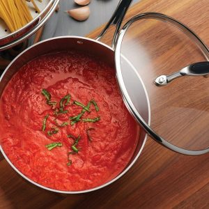 Tramontina 12 Piece Tri Ply Clad Stainless Steel Cookware Set T15U 6