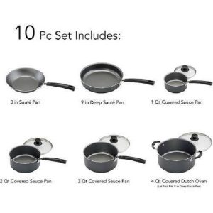 Tramontina Primaware Non-stick Cookware Set T15Y 5 Tramontina Primaware Non stick Cookware Set T15Y 2