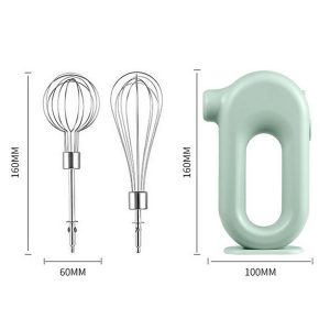 VEAREAR 1 Set Egg Mixer Eco-friendly High Speed Plastic Handheld V10A