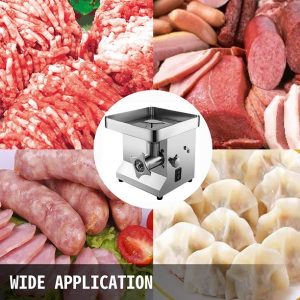 VEVOR Commercial Meat Grinder 850W 550lbsh Stainless V5E 6