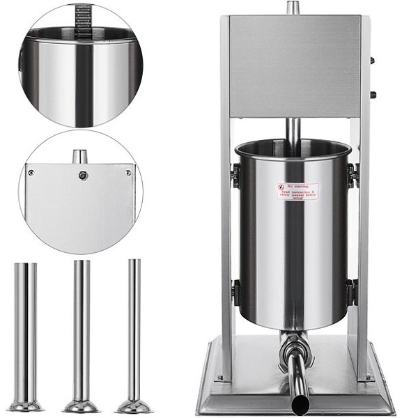 VEVOR Commercial Sausage Stuffer 3L7 lbs,CE Standards 2-Speed V7E 4 VEVOR Commercial Sausage Stuffer 3L7 lbs,CE Standards 2-Speed V7E - Image 2