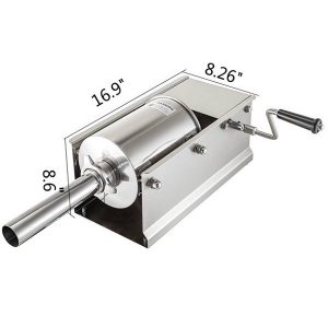 VEVOR Horizontal Sausage Stuffer Maker 3L/7Lbs Manual V4Y