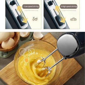 Walmeck 300W Electric Egg Beater Automatic Milk Foam Maker W10U 4