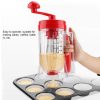 YLSHRF Hand held Manual Pancake Cupcake Batter Y10T 1