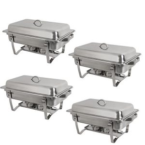 ZENSTYLE Stainless Steel Chafing Dish Buffet Set Z7E 2