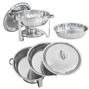 ZENY 2 Pack Chafing Dish Set Buffet Catering Stainless Steel Food Z7M 5