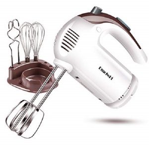 dmofwhi 5 speed hand mixer electric, 300w ultra power kitchen d10u