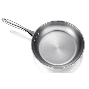 10 Stainless Steel Earth Pan by Ozeri, 100% PTFE-Free Restaurant Edition S18A