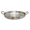 19 Stainless Steel Camal Fried Griddle Caso Pot Pan Wok Gas S18Y 1