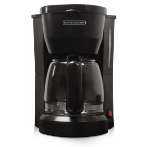 BLACK+DECKER 5-Cup Coffeemaker, Black B31Y