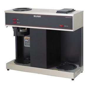 BUNN VPS 12-Cup Commercial Coffee Brewer, 3 Warmers B31G